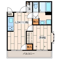 ジェイラム本牧の物件間取画像